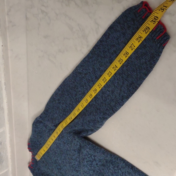 Heirloom Collectables Women's Blue & Red Valentine's Button Down Cardigan Large - Picture 9 of 13